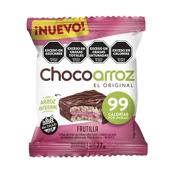 ALFAJOR CHOCO ARROZ FRUTILLA   22GRS oferta
